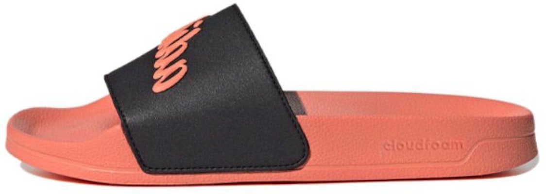 adidas Adilette Shower Slide 'Semi Coral Fusion Black' GZ9505 Buy adidas Adilette Shower Slide 'Semi Coral Fusion Black' GZ9505