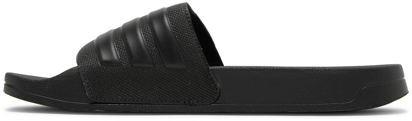 adidas Adilette Shower Slide 'Triple Black' GZ1013 Lookbook adidas Adilette Shower Slide 'Triple Black' GZ1013