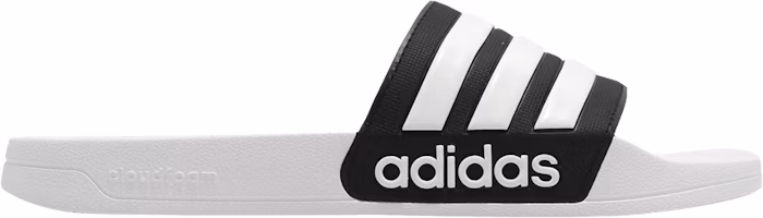 adidas Adilette Shower Slide 'White Black' GZ3773 adidas Adilette Shower Slide 'White Black' GZ3773