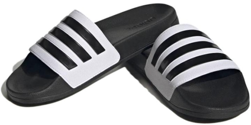 adidas Adilette Shower Slide 'White Black' GZ9508 Shop adidas Adilette Shower Slide 'White Black' GZ9508