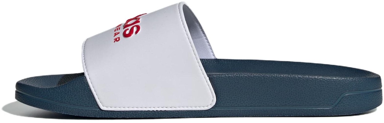 adidas Adilette Shower Slide 'White Scarlet Blue' II0017 Buy adidas Adilette Shower Slide 'White Scarlet Blue' II0017