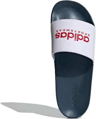 adidas Adilette Shower Slide 'Blanco Rojo Azul' II0017 Purchase adidas Adilette Shower Slide 'Blanco Rojo Azul' II0017