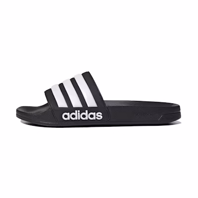 adidas Adilette Shower Slides 'Black White'