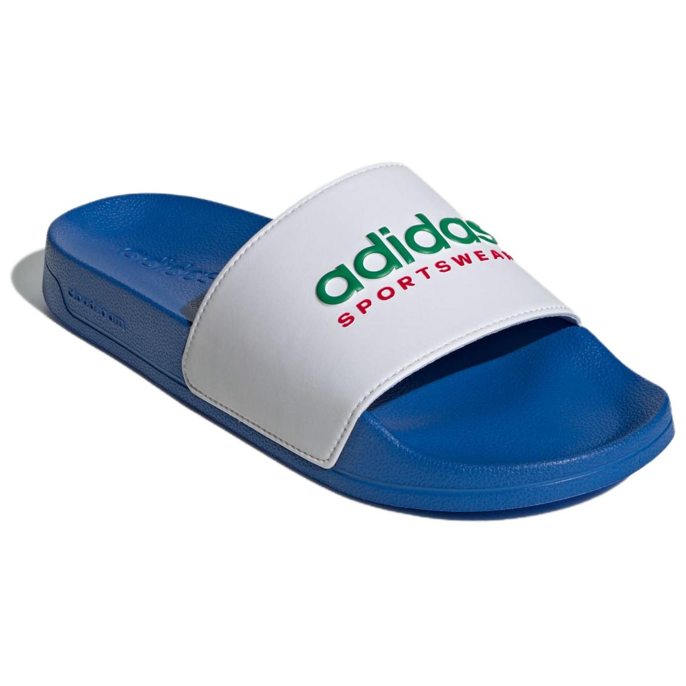 Lookbook adidas Adilette Shower Slides 'Azul Brillante Blanco' IE8943