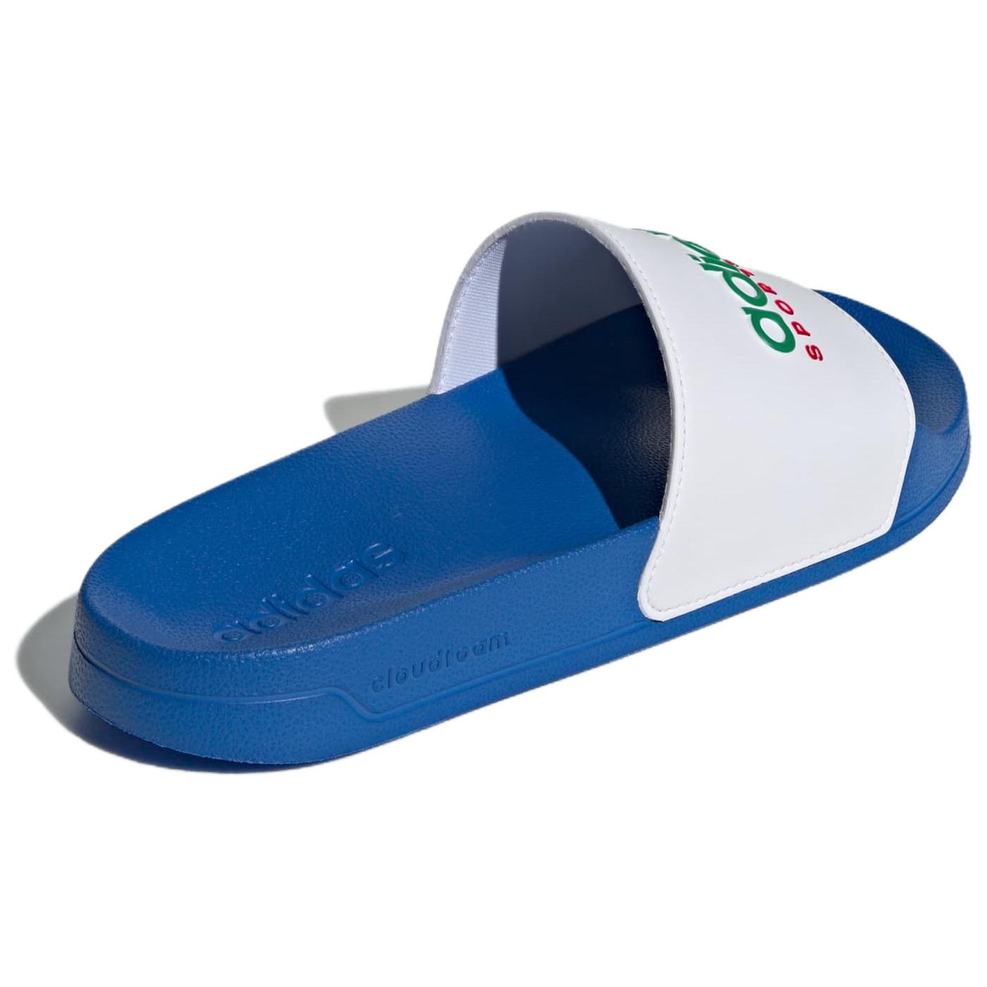 Shop adidas Adilette Shower Slides 'Azul Brillante Blanco' IE8943