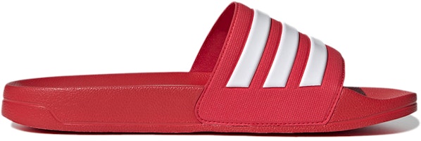 adidas Adilette Shower Slides 'Rojo Escarlata Blanco' FY7815 Order adidas Adilette Shower Slides 'Rojo Escarlata Blanco' FY7815