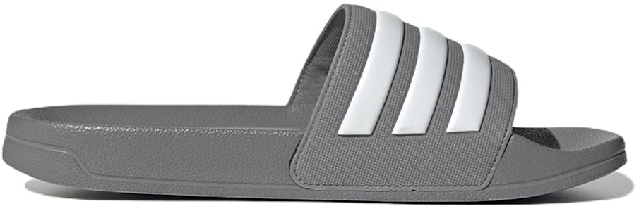 阿迪达斯 Adilette 防滑耐磨灰色白色男女款拖鞋 GY1891 Order 阿迪达斯 Adilette 防滑耐磨灰色白色男女款拖鞋 GY1891