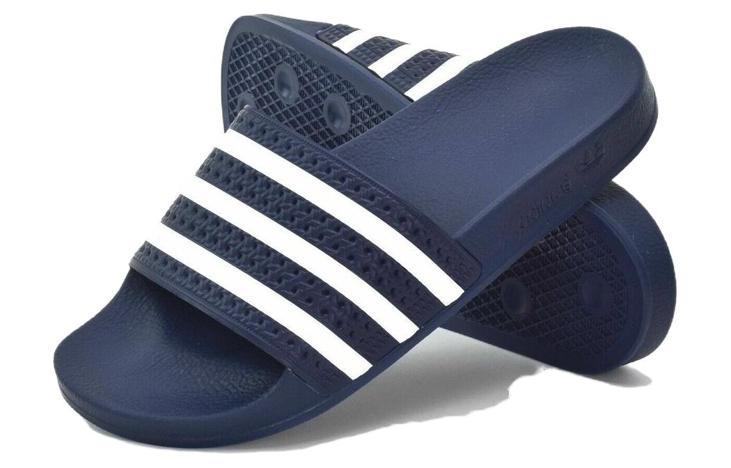Shop adidas Adilette Slide 'Biru Putih' 288022