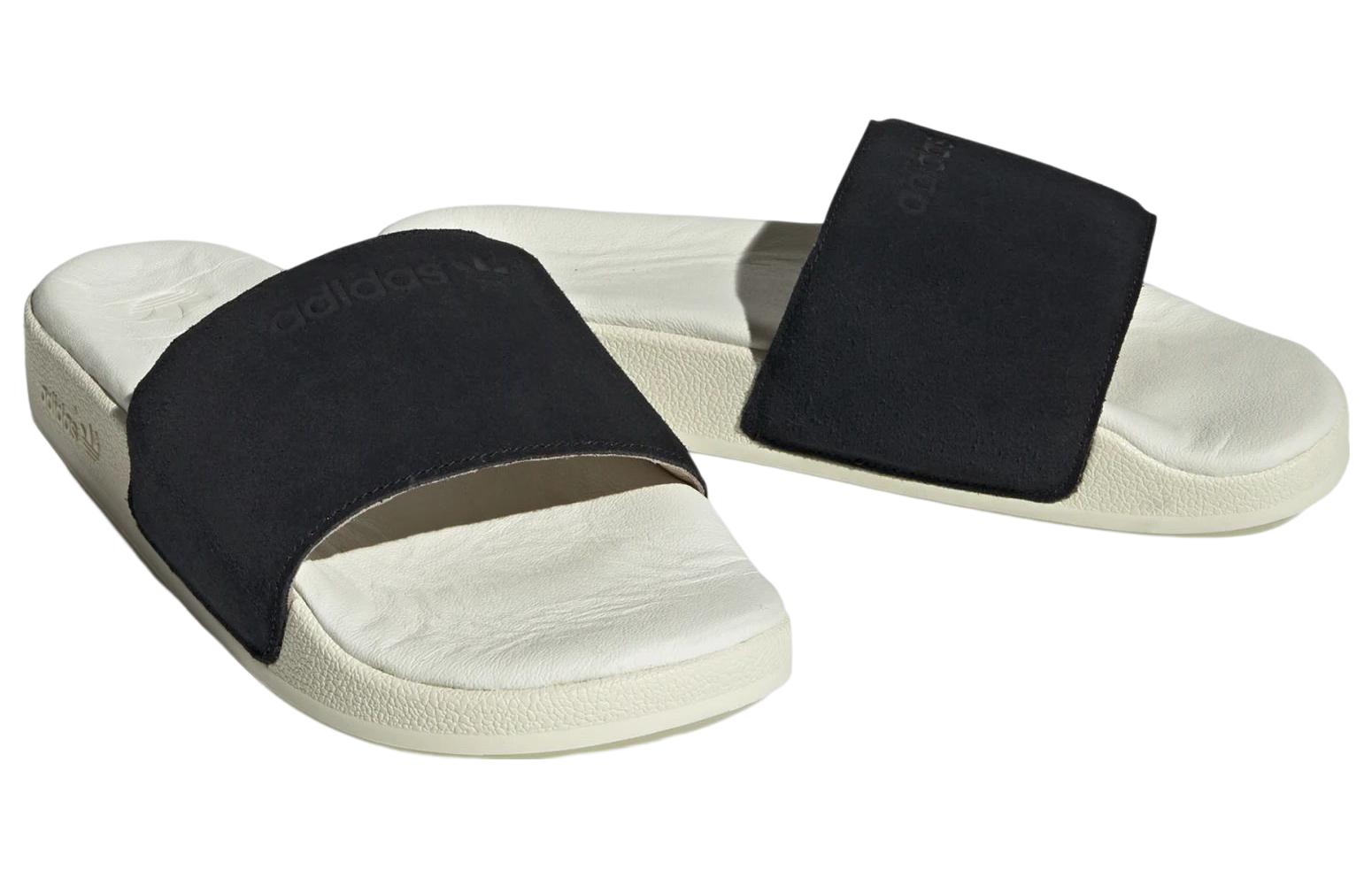 adidas Adilette Slide 'Black Off White' 圖 3