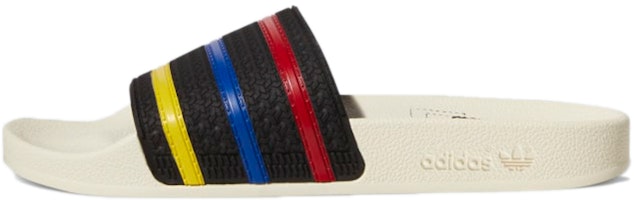 adidas Adilette Slide 'Black Team Power Red' GW9637 adidas Adilette Slide 'Black Team Power Red' GW9637