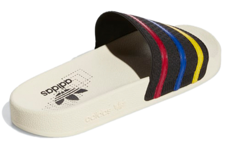 Shop 阿迪达斯 Adilette 拖鞋 '黑色团队力量红' GW9637