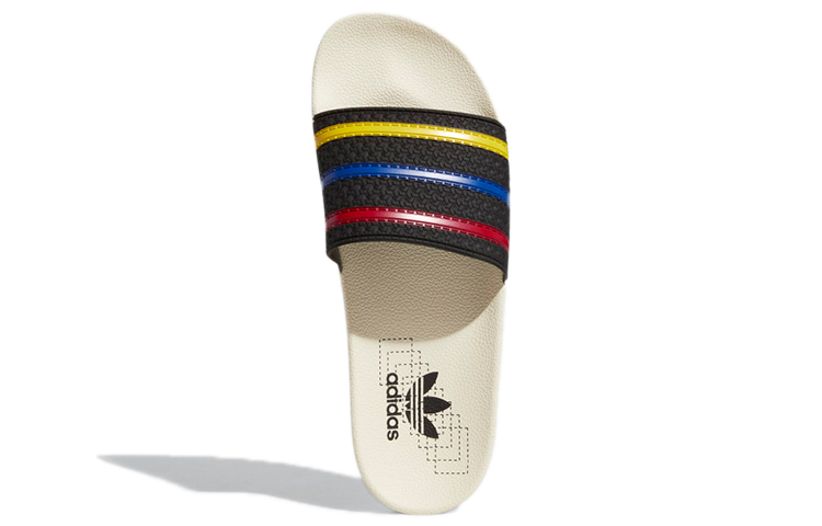 Purchase 阿迪达斯 Adilette 拖鞋 '黑色团队力量红' GW9637