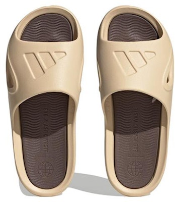 adidas Adicane Slide 防滑耐磨 運動拖鞋 男女同款 棕 1