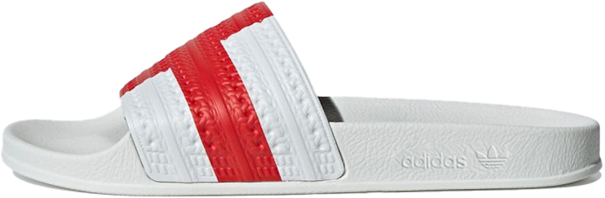 adidas Adilette Slide 'Blanco Nube Rojo' GW2564 Buy adidas Adilette Slide 'Blanco Nube Rojo' GW2564