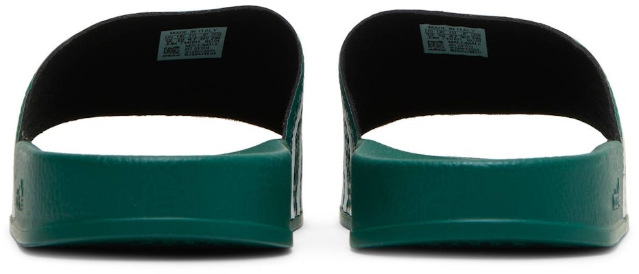 adidas Adilette Slide 'Collegiate Green' GY1314 Details for adidas Adilette Slide 'Collegiate Green' GY1314