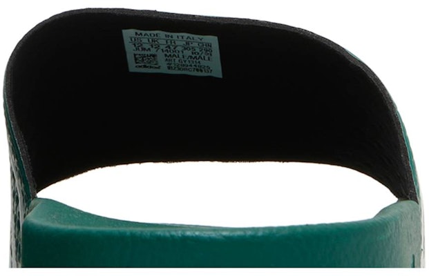 adidas Adilette Slide 'Collegiate Green' GY1314 Sizing adidas Adilette Slide 'Collegiate Green' GY1314