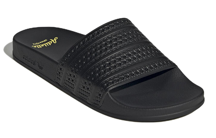 Lookbook adidas Adilette Slide 'Negro Core' HQ9863