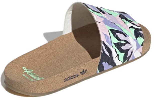 adidas Adilette Sandal 'Cork - Bunga' GV7077 Shop adidas Adilette Sandal 'Cork - Bunga' GV7077