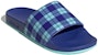 adidas Adilette Slide 'Cozy Pack - Sonic Ink Energy Aqua' - Selipar Selesa Aqua. GW6093