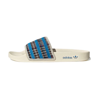 adidas Adilette Slide 'Cozy Pack - Wonder White Blue Bird'