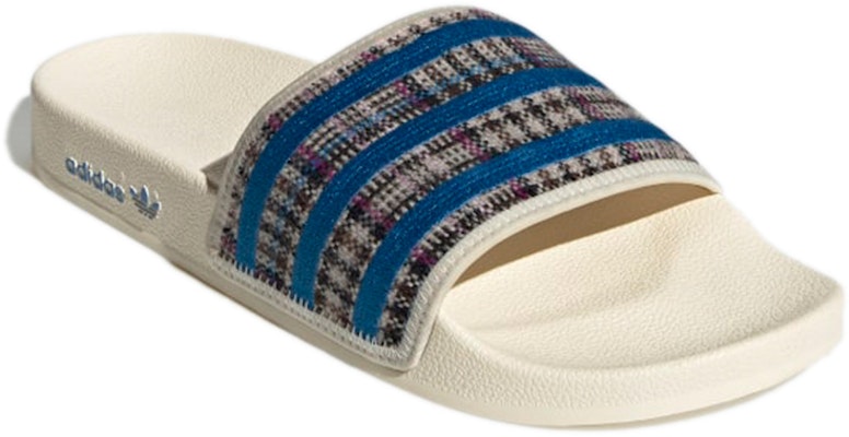 adidas Adilette Slide 'Cozy Pack - Putih Ajaib Biru Burung' GW0821 Lookbook adidas Adilette Slide 'Cozy Pack - Putih Ajaib Biru Burung' GW0821
