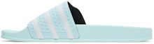 Lookbook 아디다스 아딜렛 슬라이드 '할로 민트' H03202