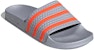 adidas Adilette Slide 'Halo Silver Solar Red' Lelaki Perempuan FX5843