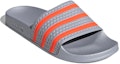 Lookbook adidas Adilette Slide 'Halo Silver Solar Red' Lelaki Perempuan FX5843