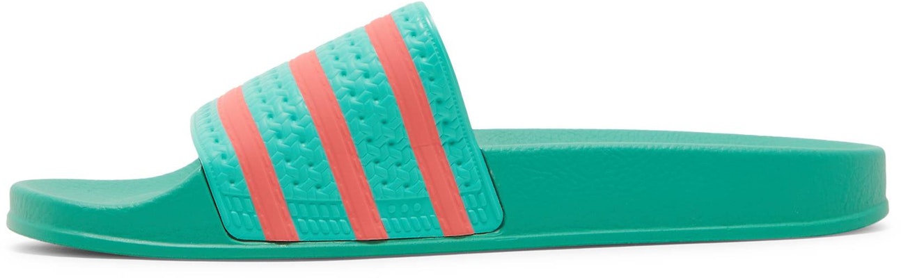 adidas Adilette Slide 'Hi-Res Green Turbo' GY3735 Lookbook adidas Adilette Slide 'Hi-Res Green Turbo' GY3735