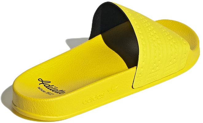 adidas Adilette Slide 'Amarillo Impacto' HQ9862 Shop adidas Adilette Slide 'Amarillo Impacto' HQ9862