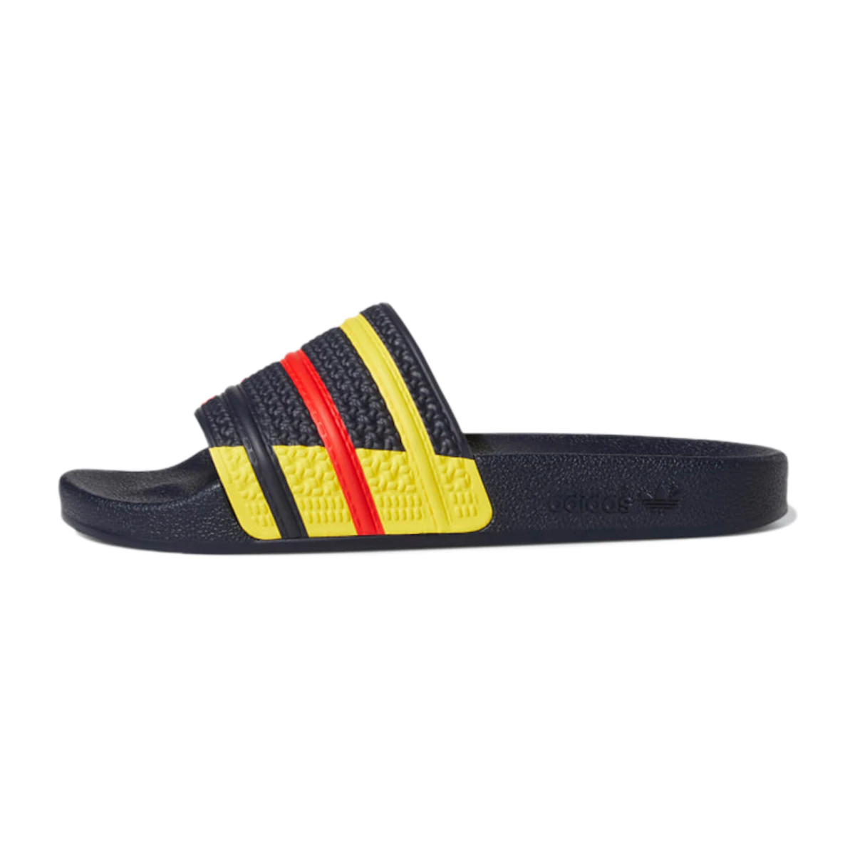 Buy adidas Adilette Slide 'Legend Ink Red Yellow' H05238 Novelship