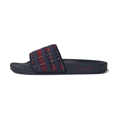 adidas Adilette Slide 'Legend Ink Victory Crimson'