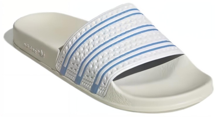 adidas Adilette Slide 'Off White Light Blue' GX9894 Lookbook adidas Adilette Slide 'Off White Light Blue' GX9894