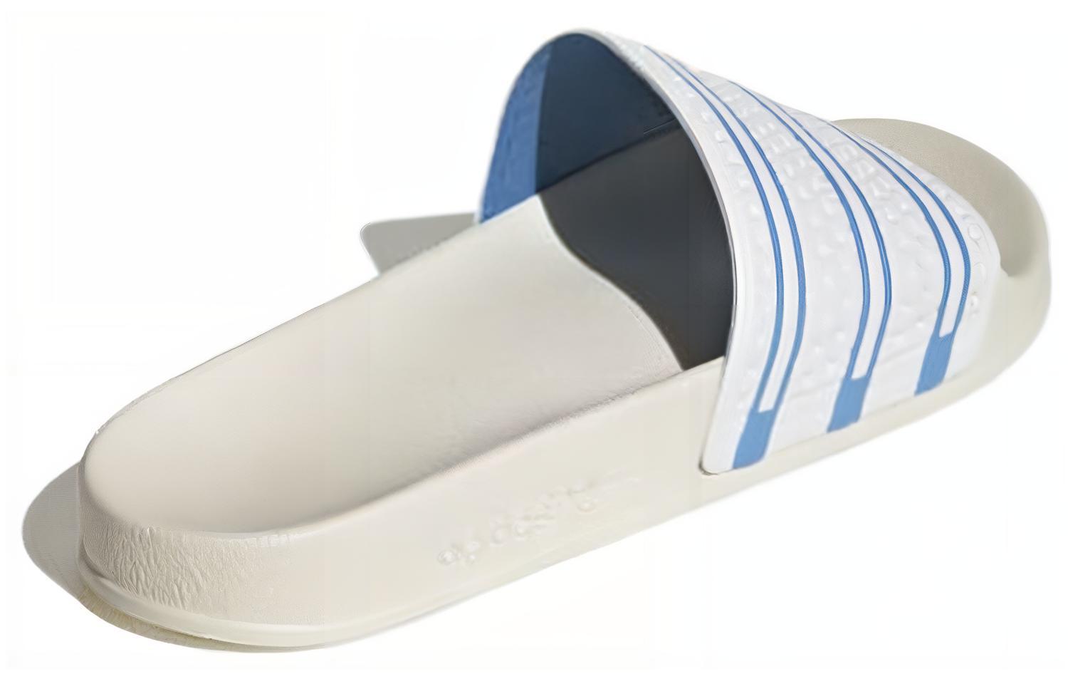 Shop adidas Adilette Slide 'Putih Krim Biru Muda' GX9894