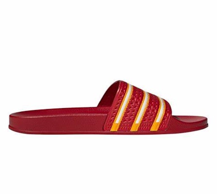 adidas Adilette Slide 'Merah Emas College' GX9899 Order adidas Adilette Slide 'Merah Emas College' GX9899