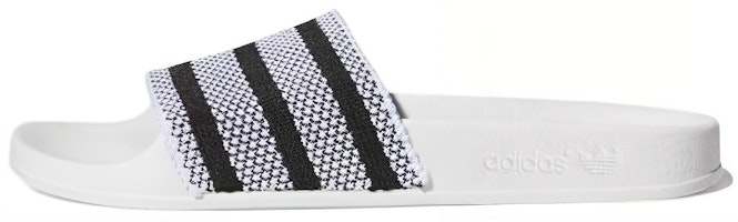 adidas Adilette Slide 'White Black' BB0119 adidas Adilette Slide 'White Black' BB0119