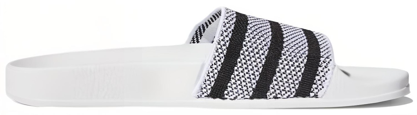 adidas Adilette Slide 'White Black' BB0119 Order adidas Adilette Slide 'White Black' BB0119
