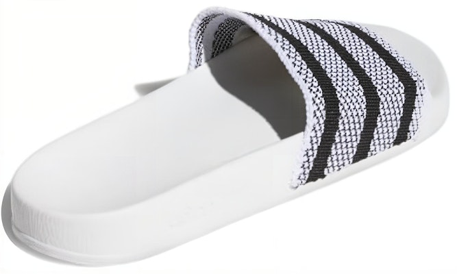 adidas Adilette Slide 'White Black' BB0119 Shop adidas Adilette Slide 'White Black' BB0119