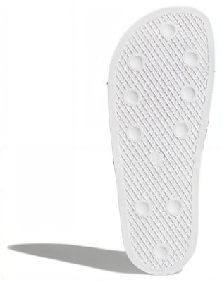 adidas Adilette Slide 'White Black' BB0119 Details for adidas Adilette Slide 'White Black' BB0119