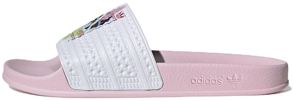 adidas Adilette Slide 'You're Here For A Reason - Pink' HR0092 adidas Adilette Slide 'You're Here For A Reason - Pink' HR0092