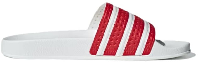 adidas Adilette Sandal 'Better Scarlet Putih' IG9286 Order adidas Adilette Sandal 'Better Scarlet Putih' IG9286