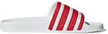 adidas Adilette Selipar 'Better Scarlet White' IG9286