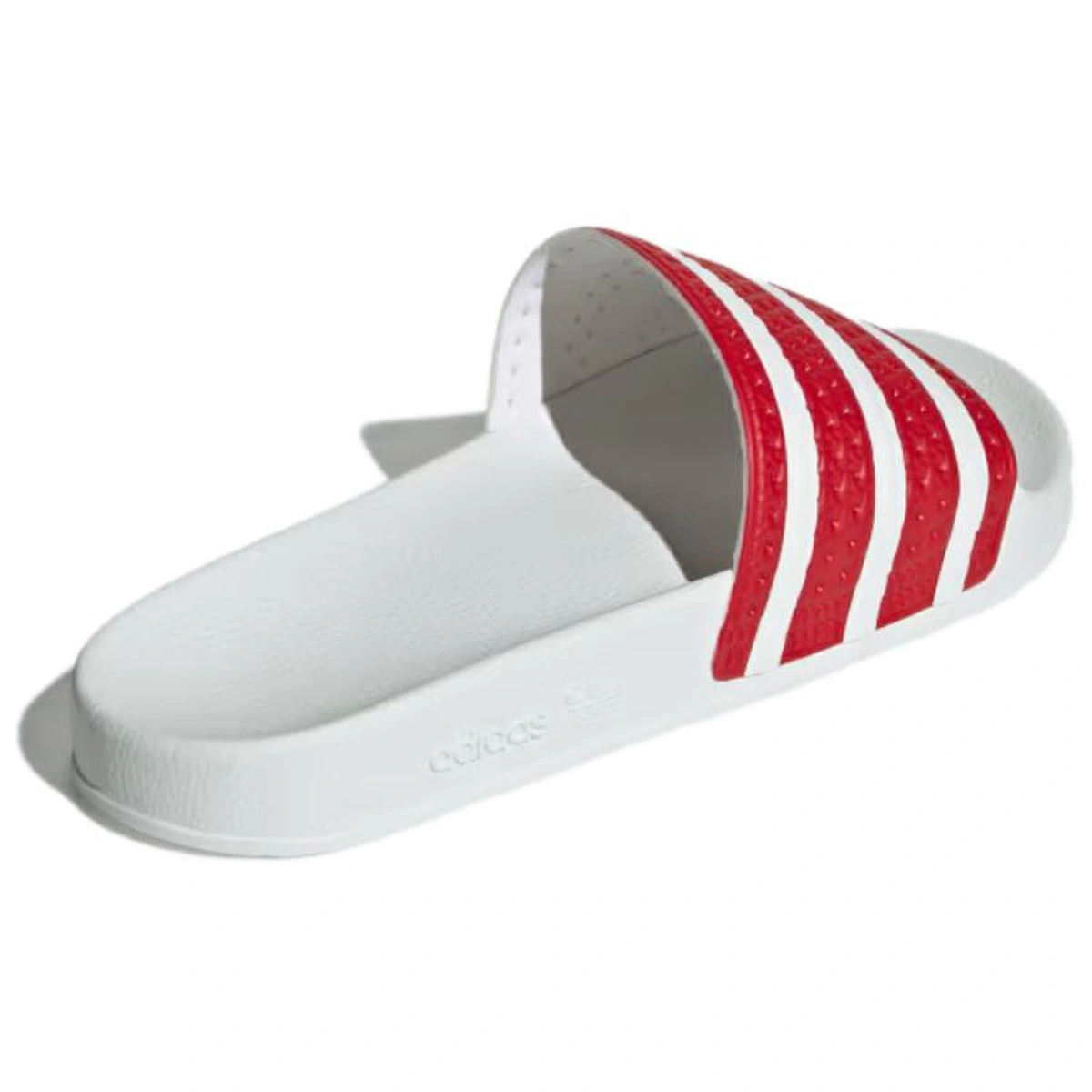 adidas Adilette Slides 'Better Scarlet White'