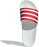 adidas Adilette Sandal 'Better Scarlet Putih' IG9286 Shop adidas Adilette Sandal 'Better Scarlet Putih' IG9286