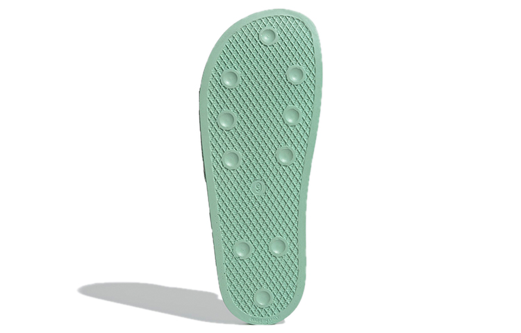 adidas Adilette Slides 'Blush Green' 圖 6