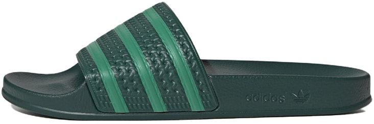 adidas-adilette-slides-dark-green
