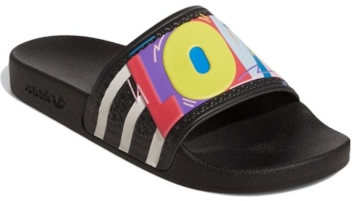 adidas Adilette Slides 'Kris Andrew Small Pride Collection' Koleksi Pride GX6389 Lookbook adidas Adilette Slides 'Kris Andrew Small Pride Collection' Koleksi Pride GX6389