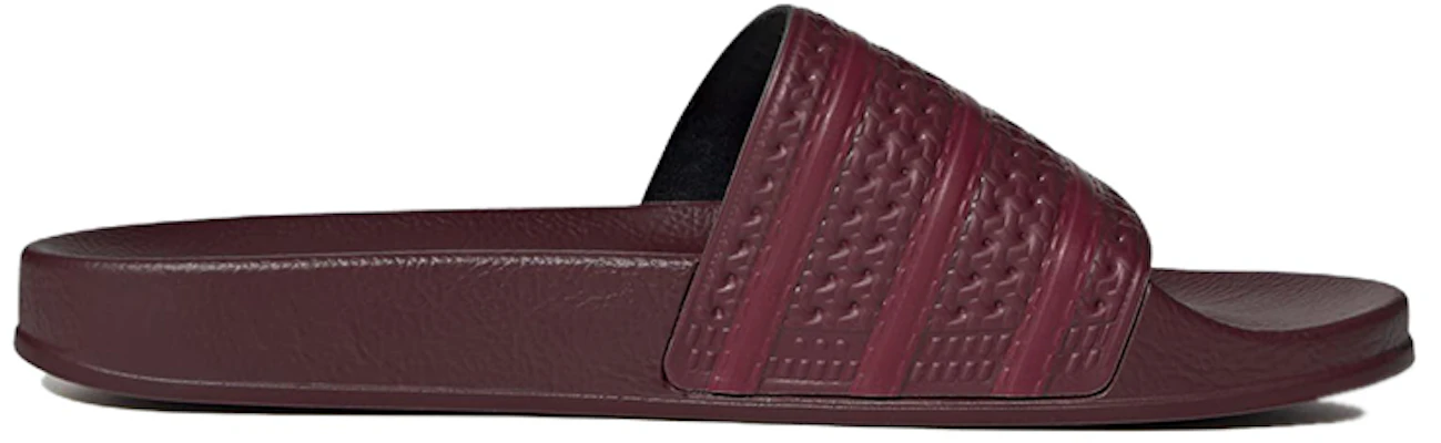 adidas Adilette Slides ''Shadow Red'' Slippers FZ6453 Order adidas Adilette Slides ''Shadow Red'' Slippers FZ6453
