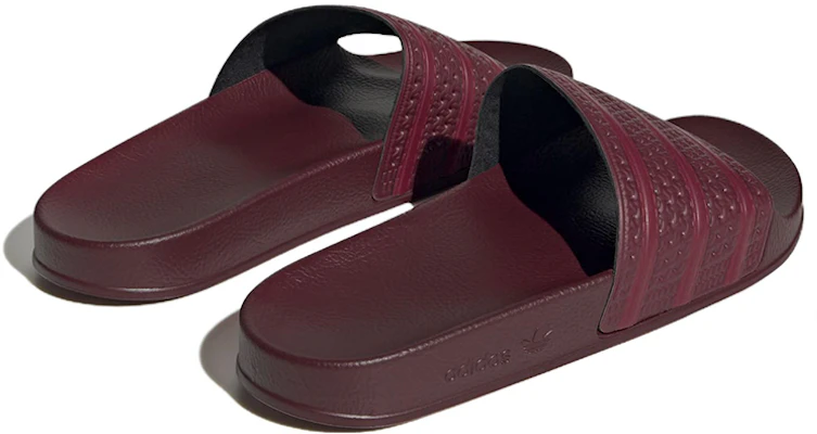 adidas Adilette Slides ''Shadow Red'' Slippers FZ6453 Lookbook adidas Adilette Slides ''Shadow Red'' Slippers FZ6453