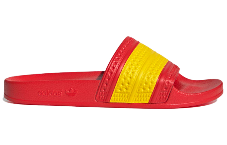 Order adidas originals Adilette 滑梯 紅黃 拖鞋